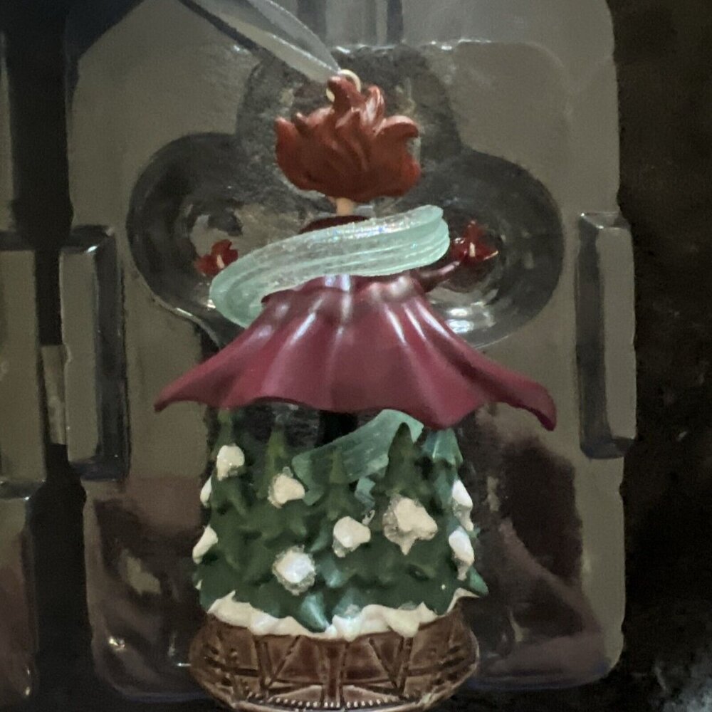 Disney Marvel Comics Scarlet Witch Light-Up Living Magic Sketchbook Ornament - Picture 5 of 7